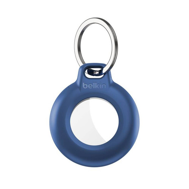 Belkin Waterproof Secure Holder with Key Ring for AirTag – Blue | MSC013BTBL