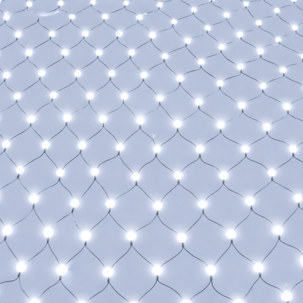 3x3 Meter 320 LED Mesh Decorative Lights White | AL627-W
