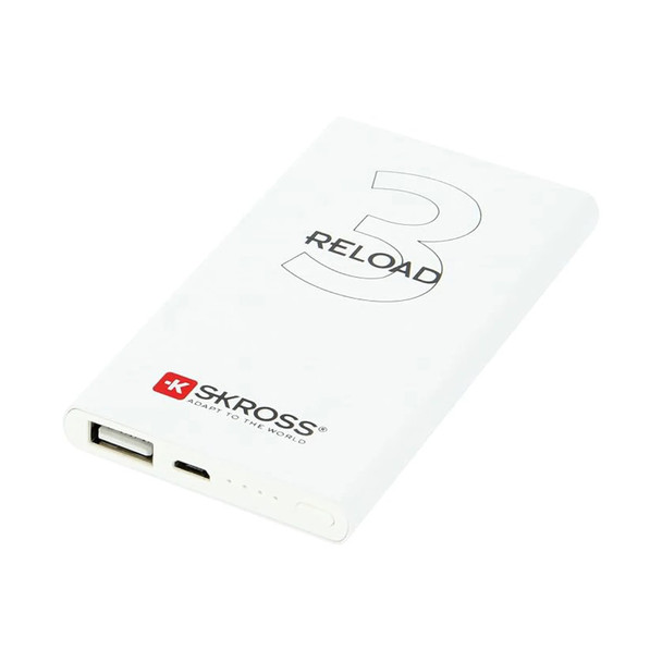 SKROSS Reload 3 Power Bank 3500mAh – Fast Charging USB Output | 1.302168