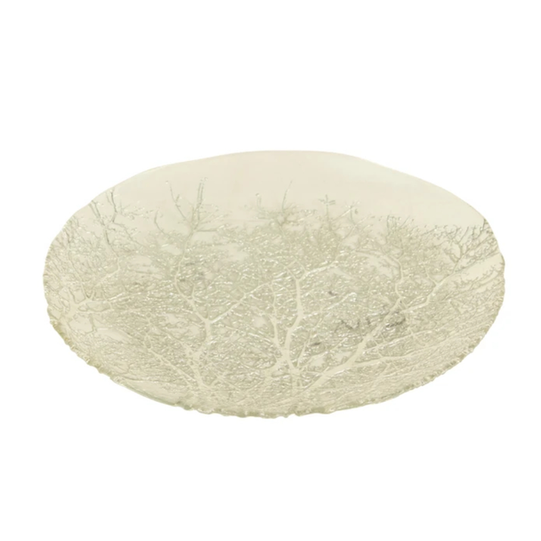 Karaca Home Autumn Silver Decorative Plate | 8680214386767