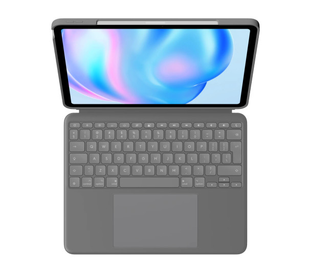 Logitech Combo Touch Case for iPad Air 11-inch (5th Gen) - Oxford Grey | 920-012635