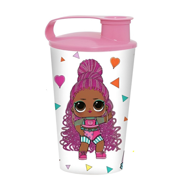 LOL Surprise Kids Tumbler Cup with Handle – Pink | 161917-231