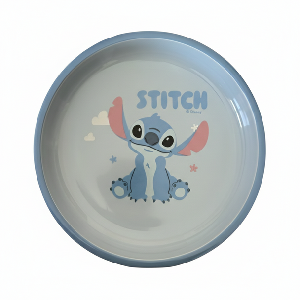 Cartoon Stitch Printed Ceramic Bowl Kids Breakfast & Dessert Bowl – Blue | ALYD23-087S