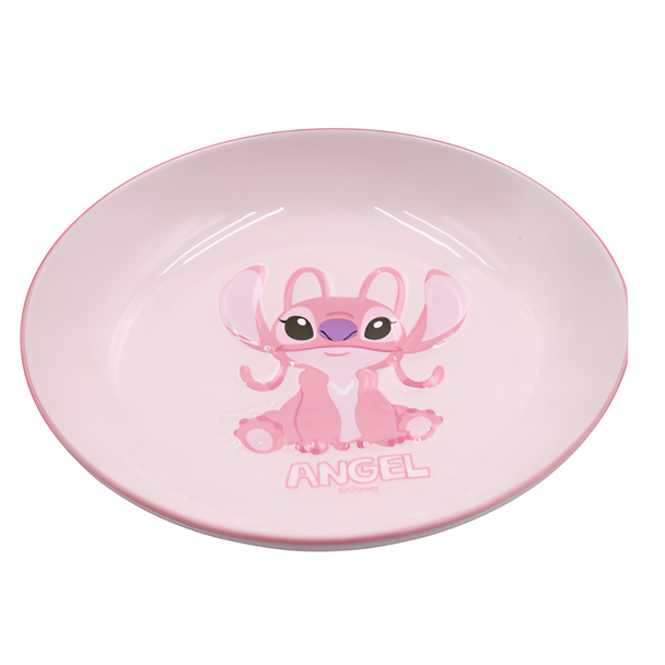 Cartoon Angel Printed Ceramic Bowl Kids Breakfast & Dessert Bowl – Pink | ALYD23-087A
