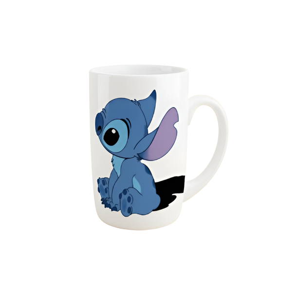 Cute Cartoon Stitch Ceramic Mug Kids Coffee & Tea Cup – Blue | ZH257-4