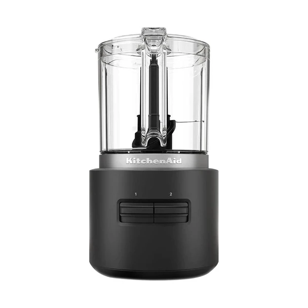 KitchenAid Go Cordless Chopper with Battery - Matte Black | 5KFCR531BM