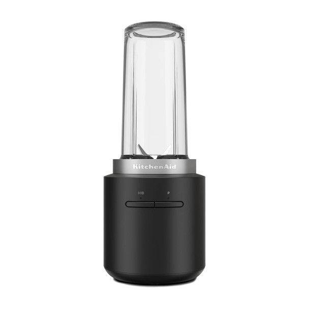 KitchenAid Go Cordless Personal Blender 473mL with Battery - Matte Black | 5KSBR256BM