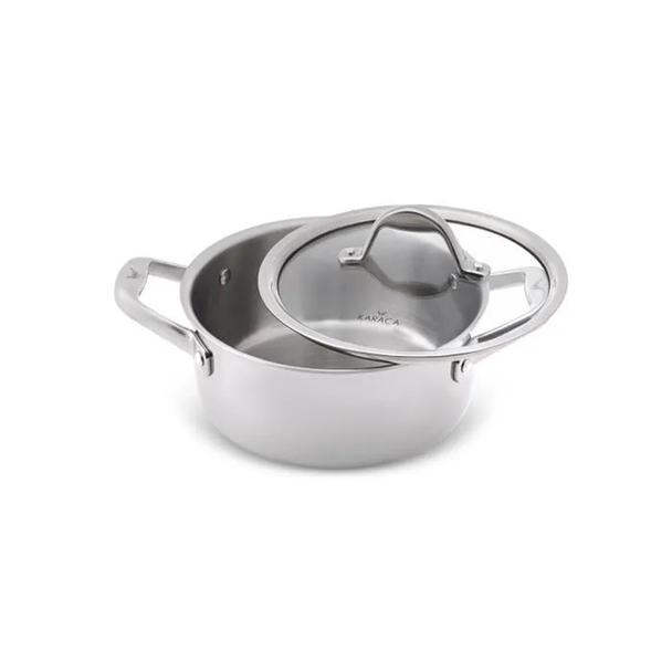 Karaca 3Ply Powersteel 316+ Steel Induction Base Honeycomb 20cm 2.6L Pot | 153.03.08.1833