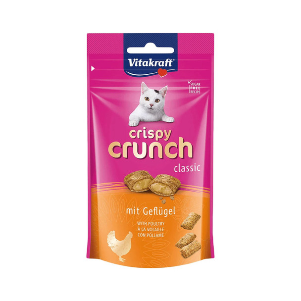 Vitakraft Crispy Crunch Classic Crunchy Bites With Chicken 60g | 60G-C