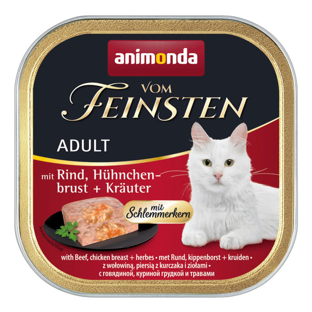 Animonda Pate Milkies Adult Mit Rind Huhnchecn Brust + Krauter | RND-HNCH-BR-KR