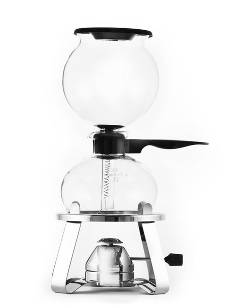 Bodum PEBO Vacuum Coffee Maker - 8 Cup (1 Liter / 34 oz), Black