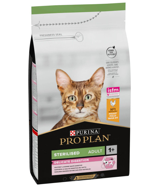 Pro Plan Adult Delicate Chicken Cat Food - 400g | 205055