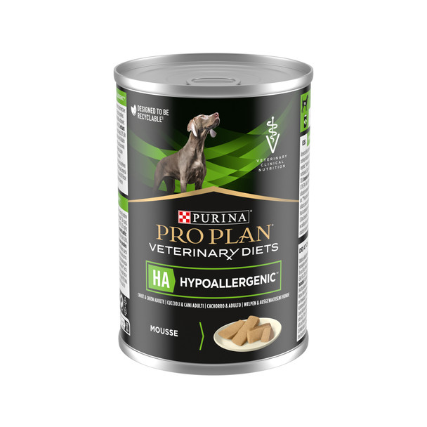 Pro Plan Veterinary Diets HA Hypoallergenic Canine Mousse - 400g | 205082