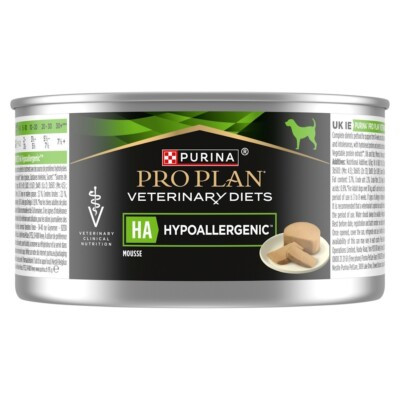 Pro Plan Veterinary Diets HA Hypoallergenic Canine Mousse - 195g | 205090