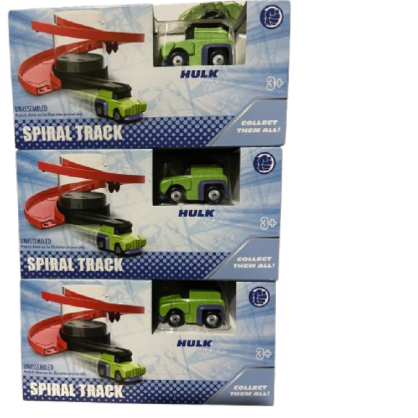 Marvel Hulk Go Spiral Track Toy Car Set | 20Q321MIN-003