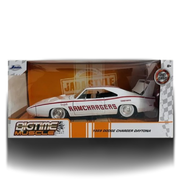 Jada Bigtime Muscle 1969 Dodge Charger Daytona Die-Cast Model Car | 3009