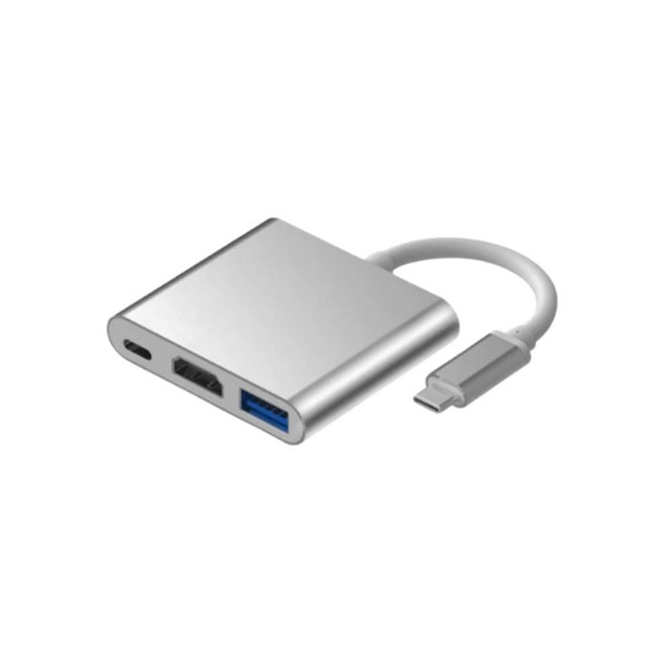 USB Type-C 3-In-1 Converter Adapter