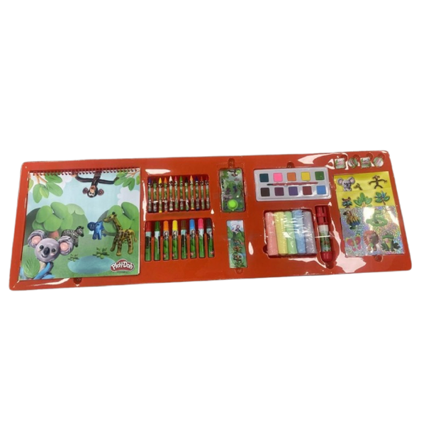 Play-Doh Deluxe Art & Creativity Set with Colors & Stickers | 31116