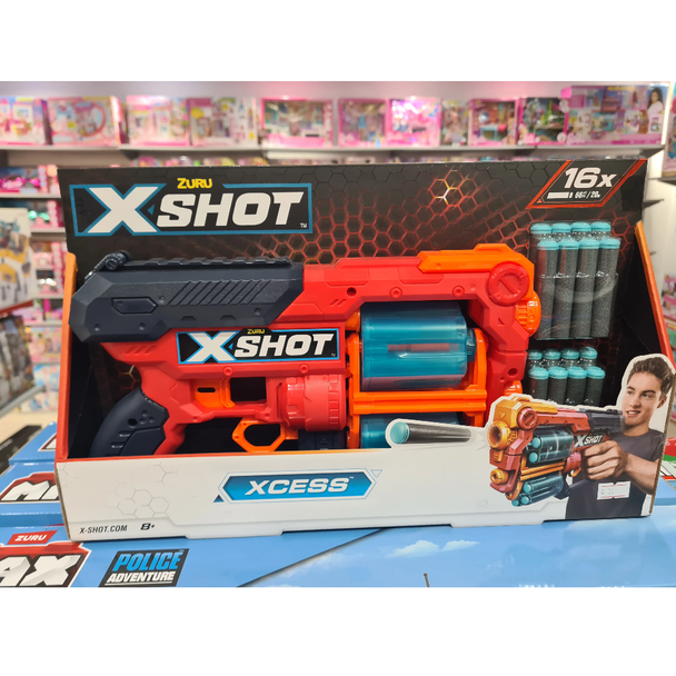 XShot Xcess Dart Blaster – 16 Darts | 36436