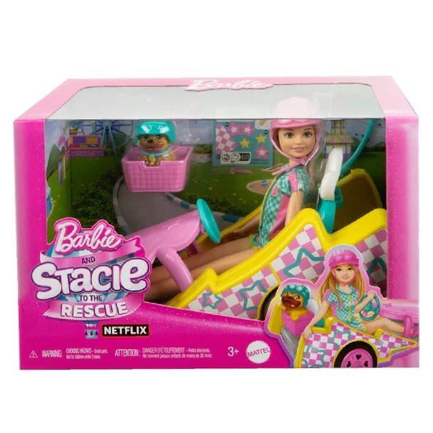 Barbie and Stacie to the Rescue Vehicle Playset | HRM08