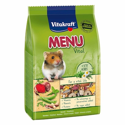 Vitakraft Menu Vital Hamster Premium Quality Complete Food - 400 g | 200211