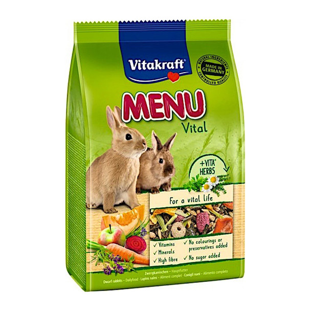 Vitakraft Menu Vital Rabbit Complete Food - 3 kg | 200925