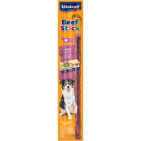 Vitakraft Beef-Stick® Heart Dog Snack - 1 pc | 200357