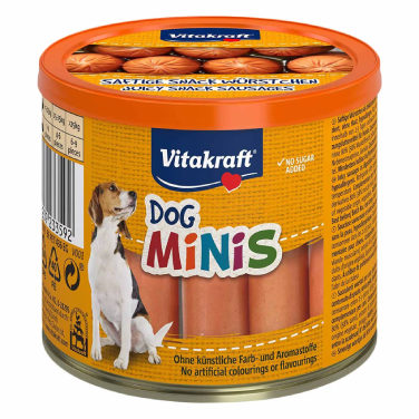 Vitakraft Dog Minis Sausage Dog Treats - 120 g | 200406