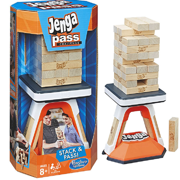 Hasbro Gaming Jenga Pass Challenge Game | JA61831