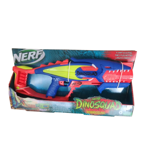 NERF DinoSquad Terrodak 4-Dart Blasting Blaster | 39019