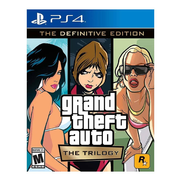 PS4 Grand Theft Auto: The Trilogy - The Definitive Edition - PlayStation 4