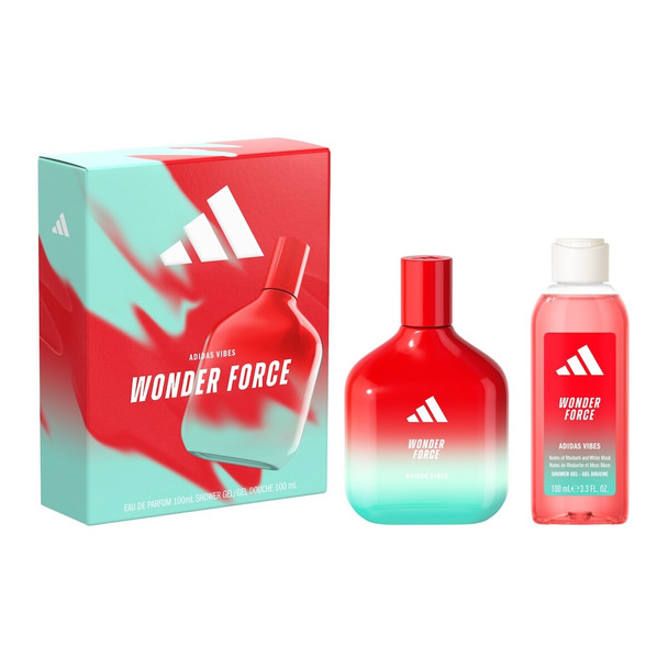 Adidas Vibes Wonder Force Eau de Parfum 100 ml + Shower Gel 100 ml Gift Set - Men | 294358