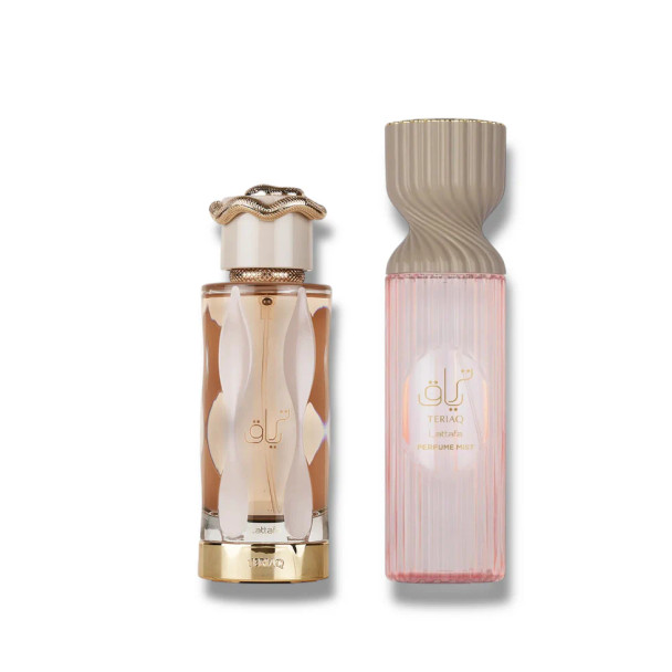 Lattafa Teriaq Bundle Women Perfume 100ml + Fragrance Mist 205ml