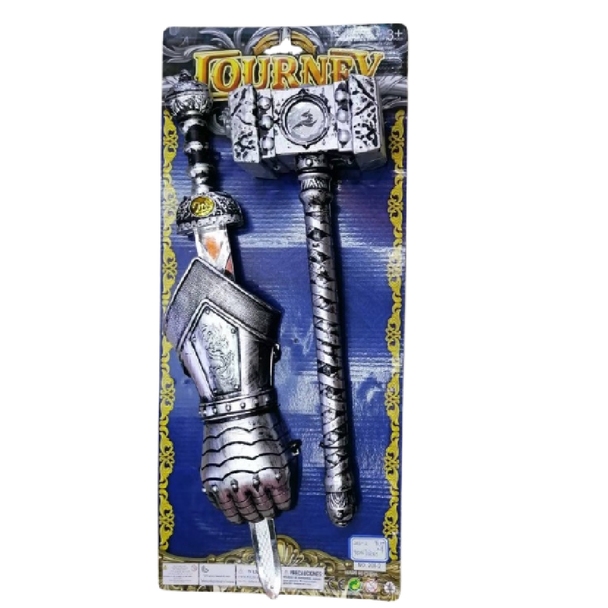 Journey Medieval Weapon Play Set (Hammer & Dagger) | 502-8