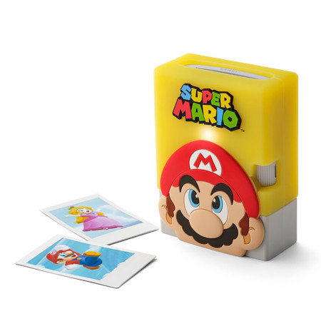 Fujifilm Instax Mini Link 3 Wireless Smartphone Printer w/Super Mario Case | FUJDIGLINK3MARIO