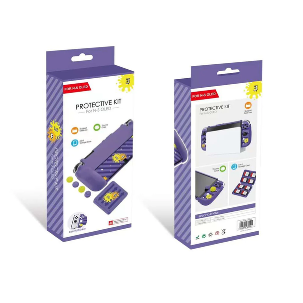 Protective Kit for Nintendo Switch OLED - Splatoon 3 Edition