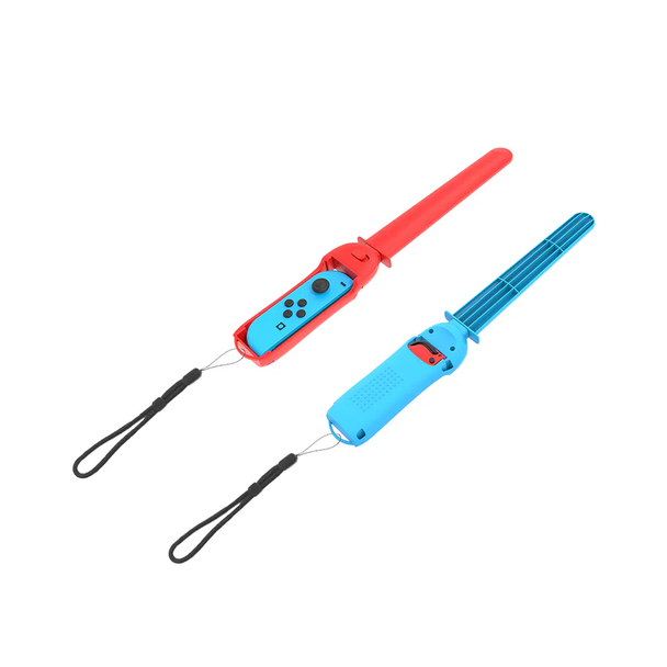 Lucky Fox 12-in-1 Sports Kit for Nintendo Switch - Blue/Red Set