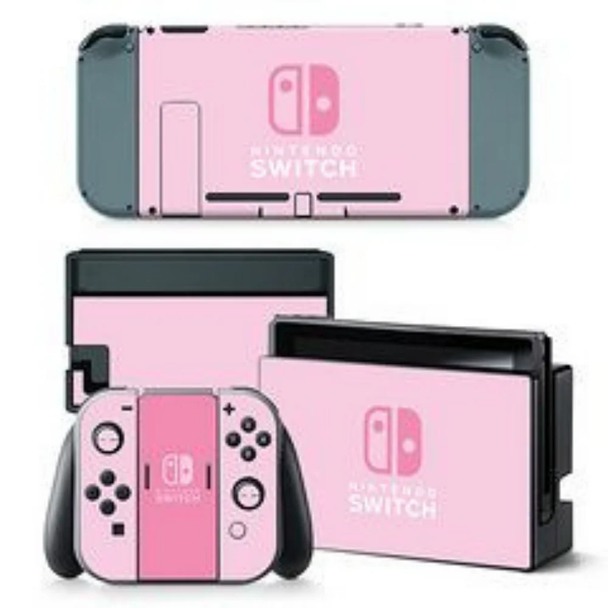 Nintendo Switch Skins & Stickers - Pink Edition