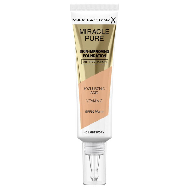 Max Factor Miracle Pure Foundation - Light Ivory 40 | 258730