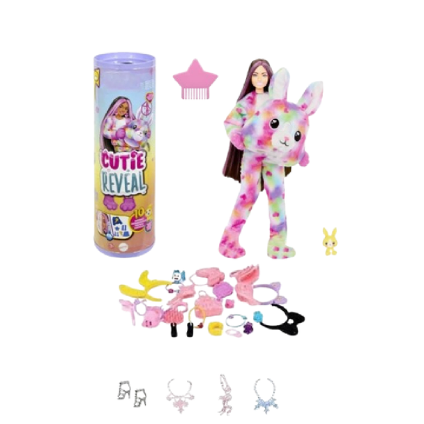 Cutie Reveal Doll with Bunny Costume & Accessories | DK397