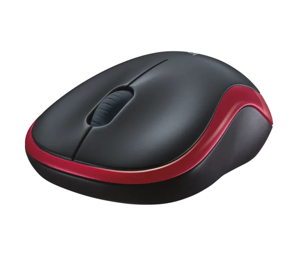 Logitech M185 Wireless Mouse - Red | 910-002237