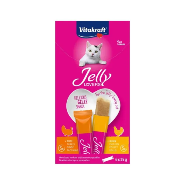 Vitakraft Jelly Lovers Mp Chicken/Turkey 15gx6 | 200863