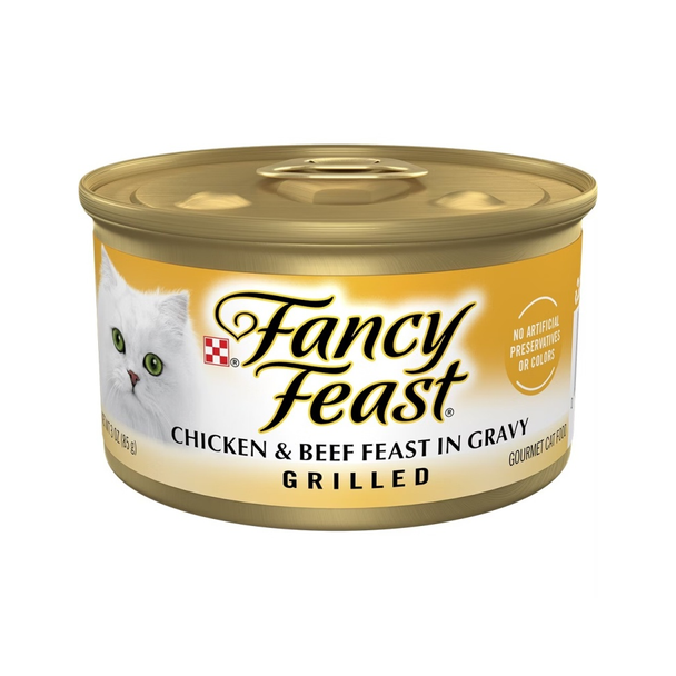 Fancy Feast Cat Grilled Chicken & Beef 85g | 206802