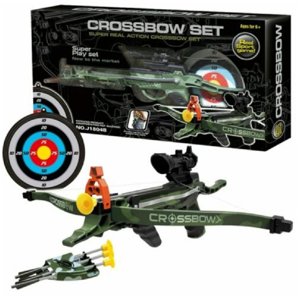 Kids Crossbow Set with Target & Arrows | J1804B
