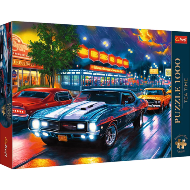 Trefl Premium Plus Quality - Tea Time: Night Ride 1000-Piece Jigsaw Puzzle | 12076