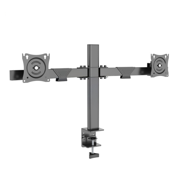 Kaloc Adjustable Horizontal Dual Monitor Arm For Screens 17 to 32" | DZ220-J
