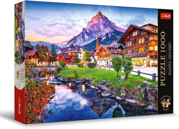 Trefl Premium Plus Quality - Alpine City, Switzerland - 1000 Pieces | 10854