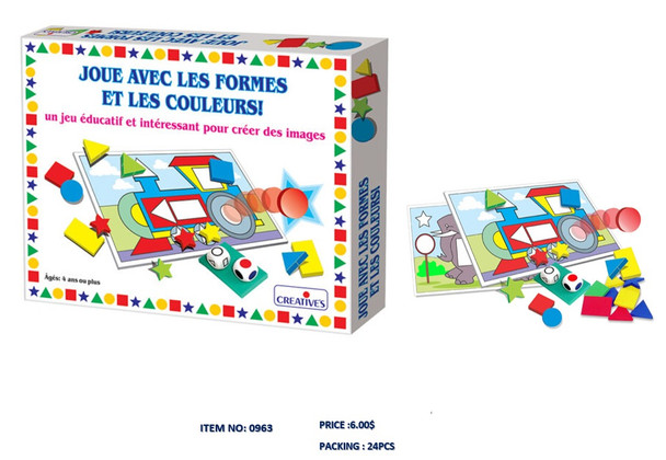 Creatives Joue Avec Les Formes Et Les Couleurs | 0963