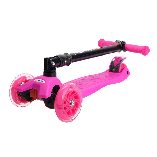 Wheel Kick Scooter with LED Wheels - Pink | AL-MGK01