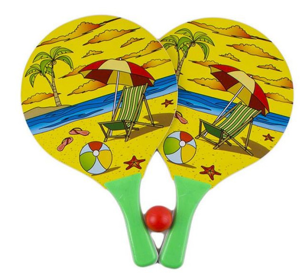 Beach Paddle Ball Set - green - 1 PCS | AL25615-2
